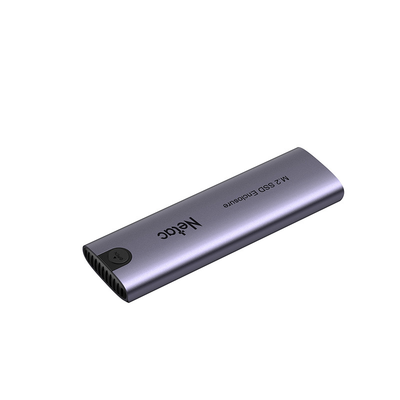 Внешний корпус для SSD Netac WH51 External M.2 NVMe/SATA with C to C and C to A Dark Grey NT07WH51-32C2