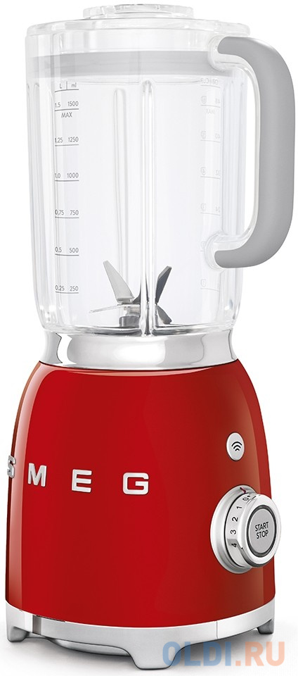 Блендер стационарный Smeg BLF01RDEU 800Вт красный