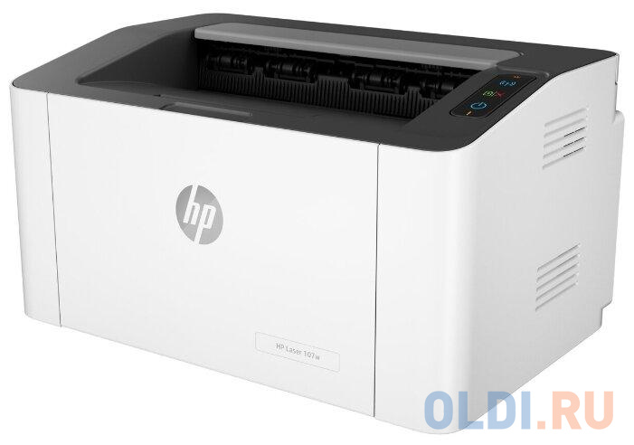 Принтер HP Laser 107w &lt;4ZB78A&gt; A4, 20стр/мин, 64Мб, USB, WiFi (замена SS272C Samsung SL-M2020W)