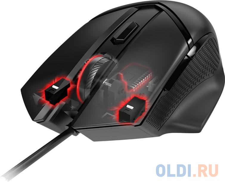 Мышь проводная MSI Clutch GM20 ELITE чёрный USB в Москвe