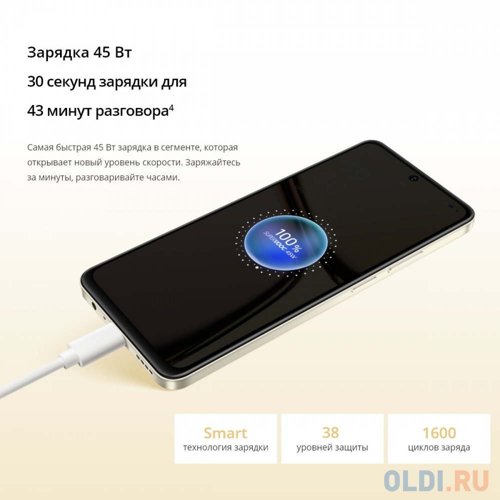 Realme C65 8/256GB RU Gold в Москвe