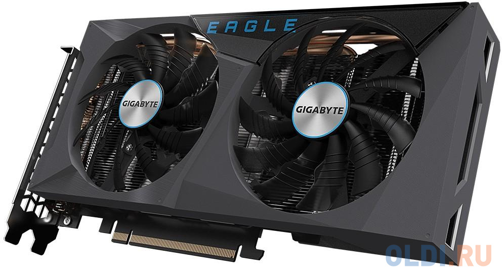 Видеокарта GigaByte nVidia GeForce RTX 3060 EAGLE LHR 12288Mb GV-N3060EAGLE-12GD 2.0 в Москвe