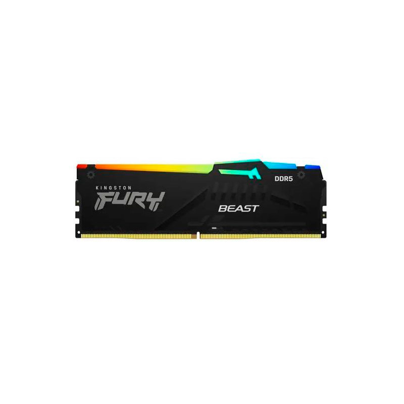 Модуль памяти Kingston Fury Beast Black EXPO RGB DDR5 DIMM 6000MHz PC-48000 CL36 - 16Gb KF560C36BBEA-16