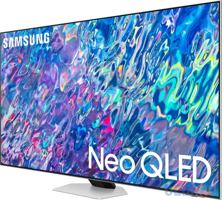 Телевизор Mini LED 75" Samsung QE75QN85BAUXCE серебристый 3840x2160 120 Гц Smart TV Wi-Fi 2 х USB RJ-45 Bluetooth 4 х HDMI