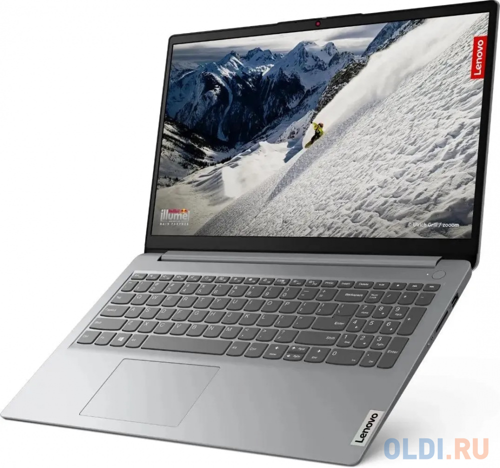 Ноутбук LENOVO IdeaPad 15ALC7 15.6" 1920x1080/AMD Ryzen 5 5625U/RAM 8Гб/SSD 512Гб/AMD Radeon Graphics/ENG|RUS/DOS серый 1.61 кг 82R400W5RK