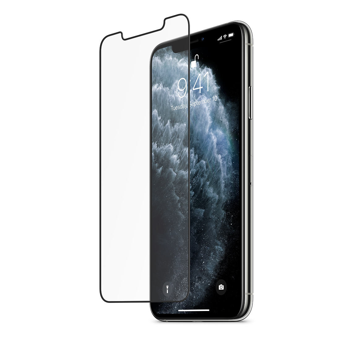 Защитное стекло Belkin InvisiGlass UltraCurve для Apple iPhone 11 Pro Max прозрачная (F8W944DSBLK-APL)