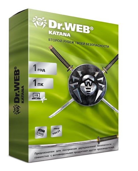 Антивирус Dr.Web Katana на 3 года на 1 ПК [LHW-KK-36M-1-A3] (электронный ключ) в Москвe