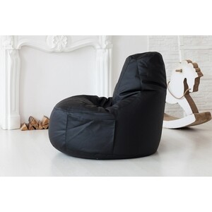 Кресло-мешок DreamBag Comfort black (экокожа) в Москвe