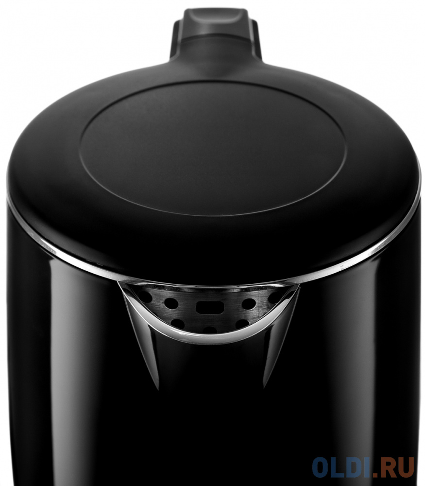 Чайник электрический Brayer BR1035 2200 Вт чёрный 1.5 л металл/пластик