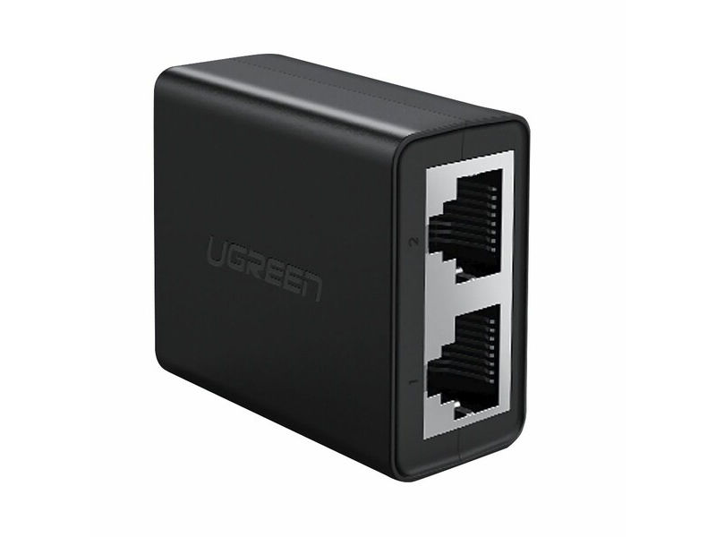 Аксессуар Ugreen CM210 RJ45 - 2xRJ45 Black 50923