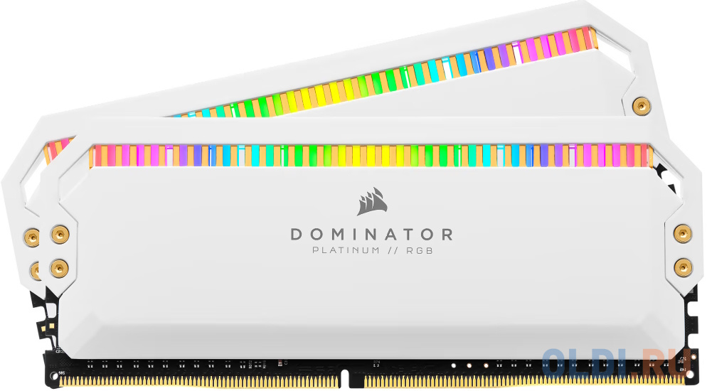 Corsair DDR5 32GB Kit (2x16Gb) 6200 MT/s CL36 CMT32GX5M2X6200C36W DOMINATOR PLATINUM RGB