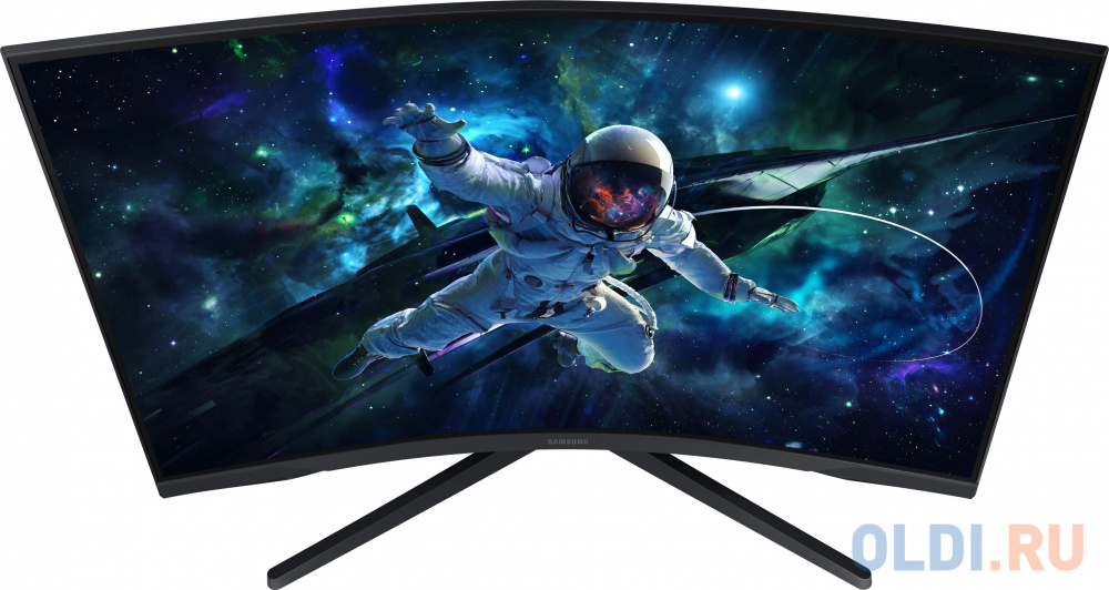 Монитор Samsung 32" S32CG550EI черный VA LED 16:9 HDMI M/M матовая 300cd 178гр/178гр 2560x1440 165Hz DP 2K USB 5.2кг