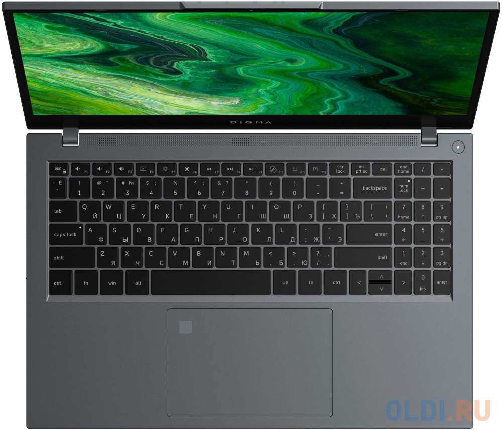 Ноутбук DIGMA PRO Fortis M 15.6", IPS, Intel Core i3 10110U 2.1ГГц, 2-ядерный, 16ГБ DDR4, 512ГБ SSD,  Intel UHD Graphics, Windows 11 Professional