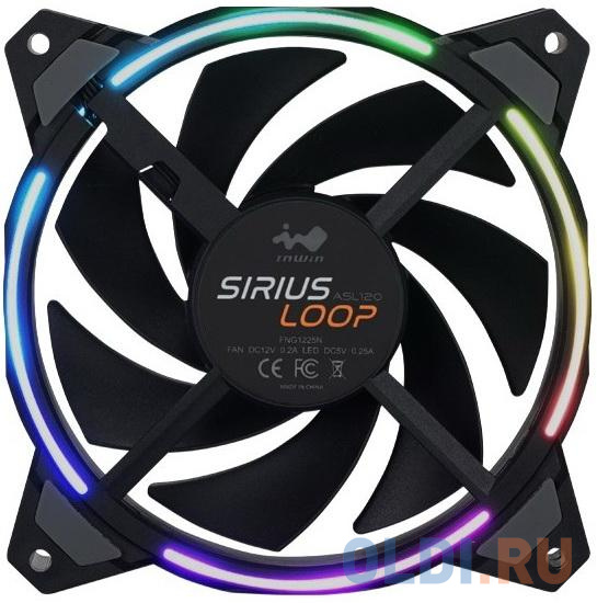 CASE FAN INWIN IW- Sirius Loop ASL120 fan RGB  (Single pack)  [6133811] (7683) в Москвe