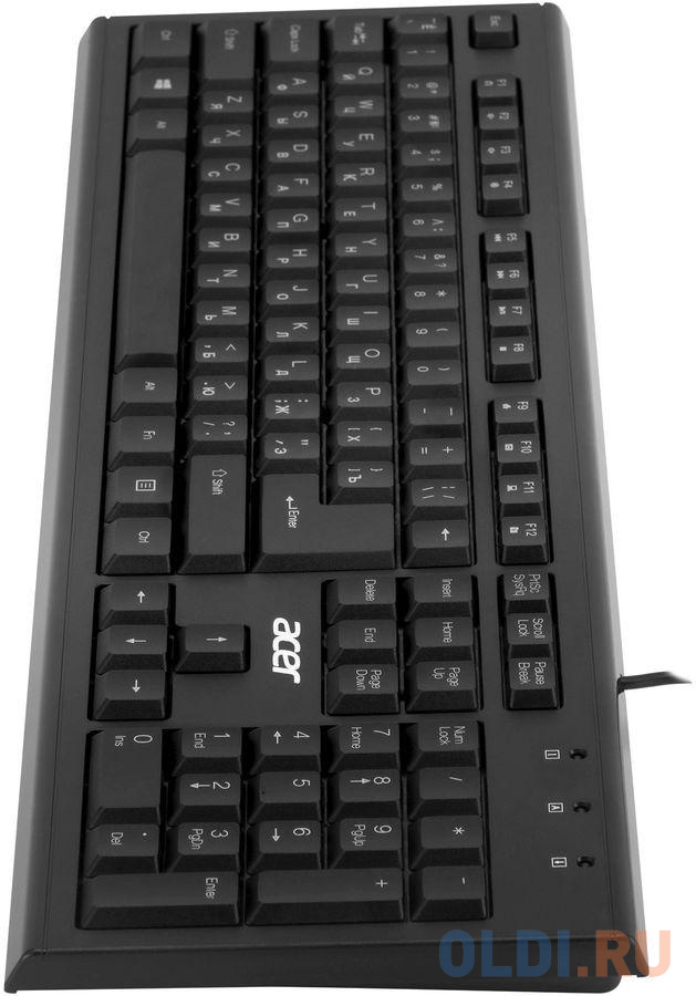 Клавиатура Acer OKW120 Black USB в Москвe