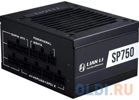 Блок питания Lian-Li SFX 750W SP750 80+ gold (20+4pin) APFC 92mm fan 8xSATA Cab Manag RTL