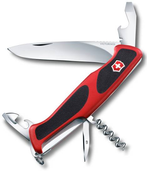 Нож Victorinox RangerGrip 68 красный/черный (0.9553.c)