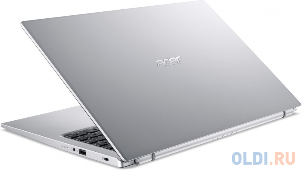 Ноутбук 15.6" FHD ACER Aspire A315-35-P3LM silver (Pen N6000/8Gb/noSSD/1Tb HDD/VGA int/noOS) (NX.A6LER.003)