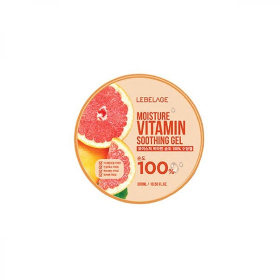 Увлажняющий гель с витаминами Lebelage Moisture Vitamin Purity 100% Soothing Gel, 300мл