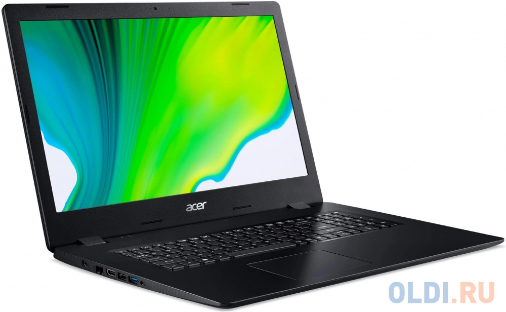 Ноутбук Acer Aspire 3 A317-52-522F Core i5 1035G1 8Gb SSD512Gb Intel UHD Graphics 17.3" IPS FHD (1920x1080) Eshell black WiFi BT Cam