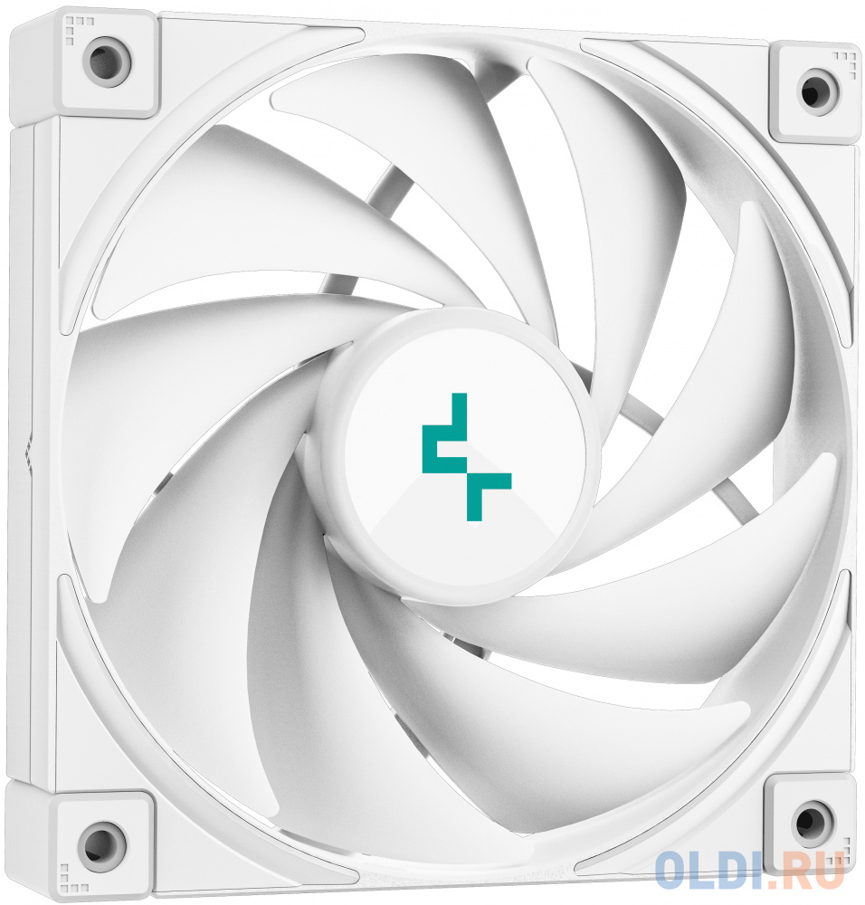 DEEPCOOL AK620 DIGITAL WH LGA20XX/1700/1200/115X/AM5/AM4 (8шт/кор, TDP 260W, PWM, DUAL Fan 120mm, 6 тепл. трубок, ARGB, белый) RET