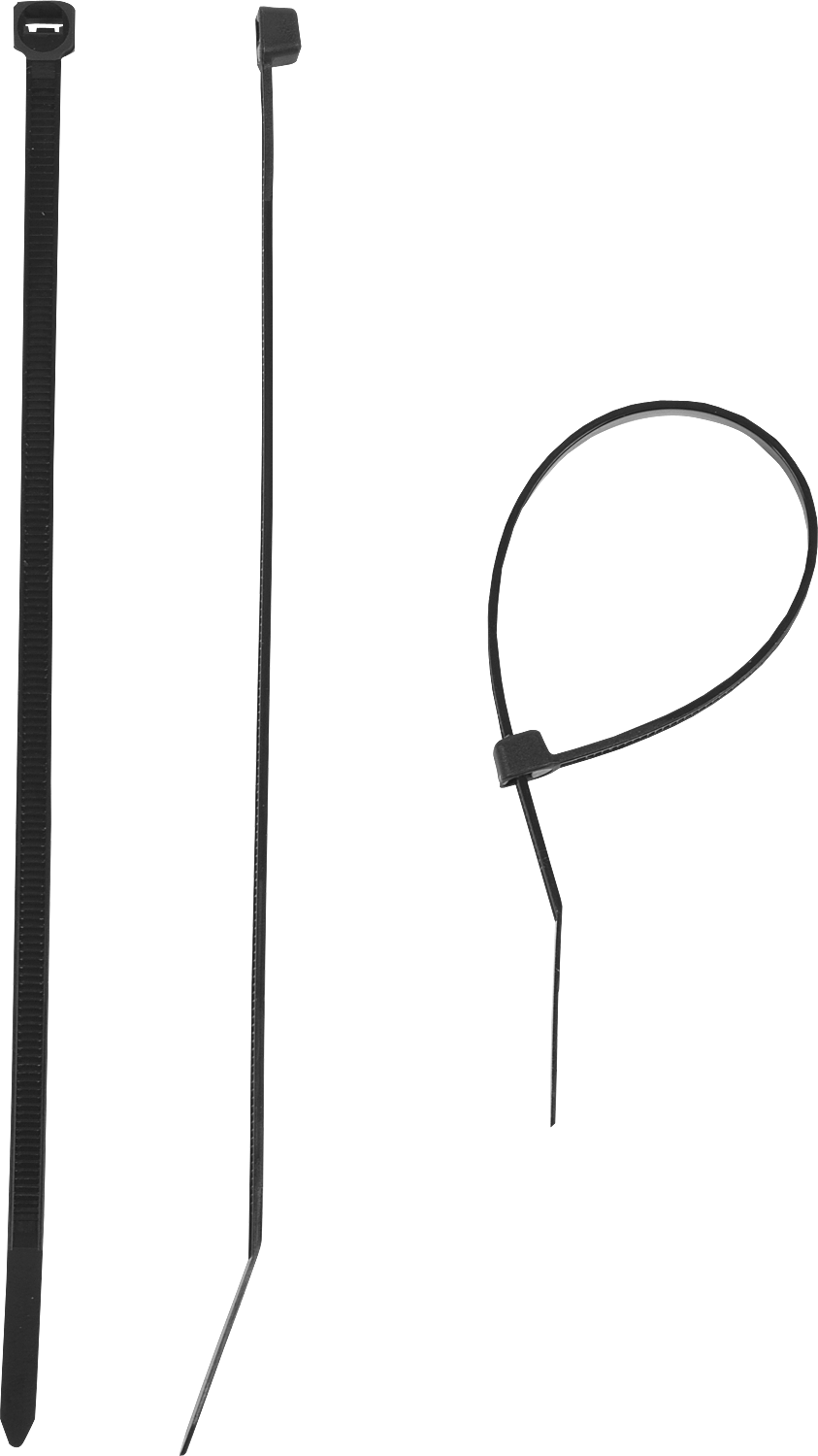 Стяжка ЗУБР КС-Ч1, 4.5мм x 300мм, 100шт., нейлон, черный (309030-45-300)
