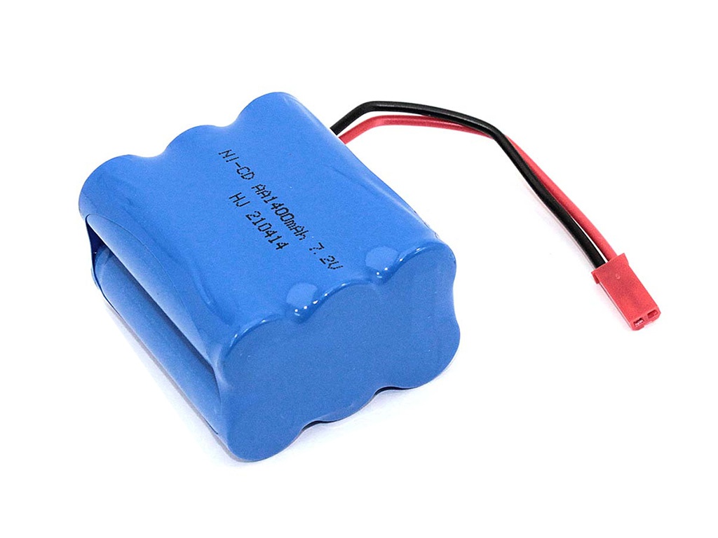 Аккумулятор Vbparts Ni-Cd 7.2V 1400mAh AA Row разъем JST 082375