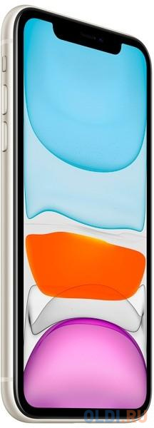 Смартфон Apple A2221 iPhone 11 128Gb 4Gb белый моноблок 3G 4G 2Sim 6.1" 828x1792 iPhone iOS 15 12Mpix 802.11 a/b/g/n/ac/ax NFC GPS GSM900/1800 GS