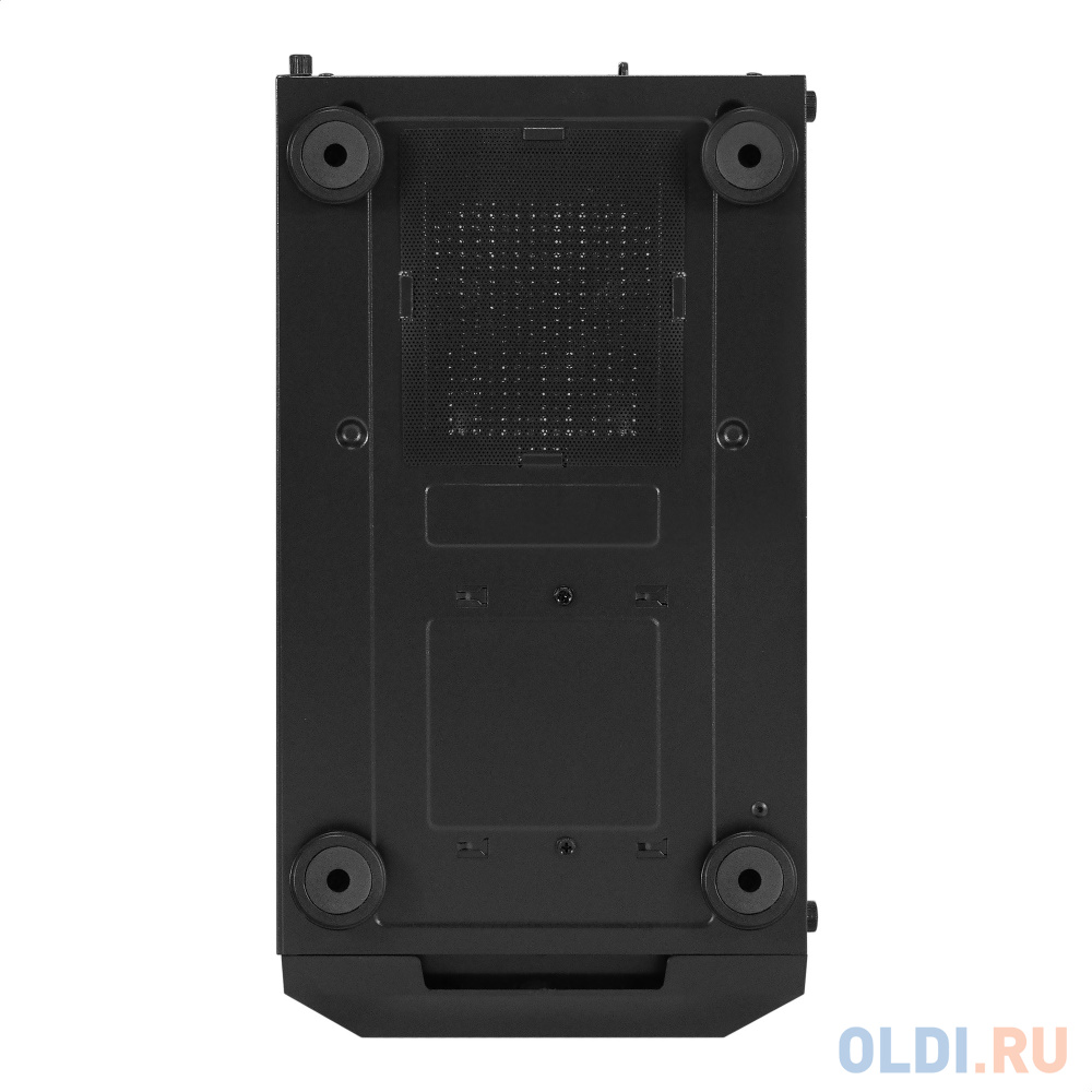 Корпус Miditower ExeGate EVO-8227-NPX700 (ATX, БП 700NPX с вент. 12см, 2*USB+1*USB3.0+HD Audio, черный, 3 вент. с RGB подсветкой, боковая панель - зак