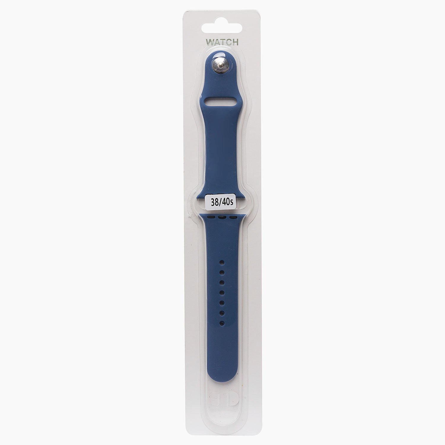 Ремешок Sport Band для Apple Watch, S, силикон, синий (110887)