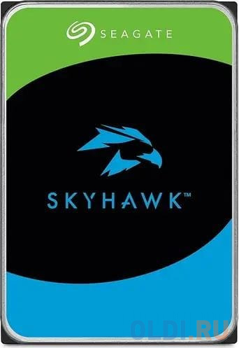 Жесткий диск/ HDD Seagate SATA 2Tb  SkyHawk  5400 rmp 6Gb/s 256Mb 1 year warranty (replacement ST2000VX008)