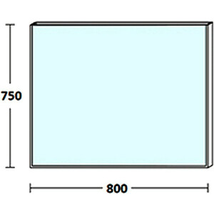 Зеркало De Aqua Сильвер 80х75 с подсветкой, серебро (261664, 261780)