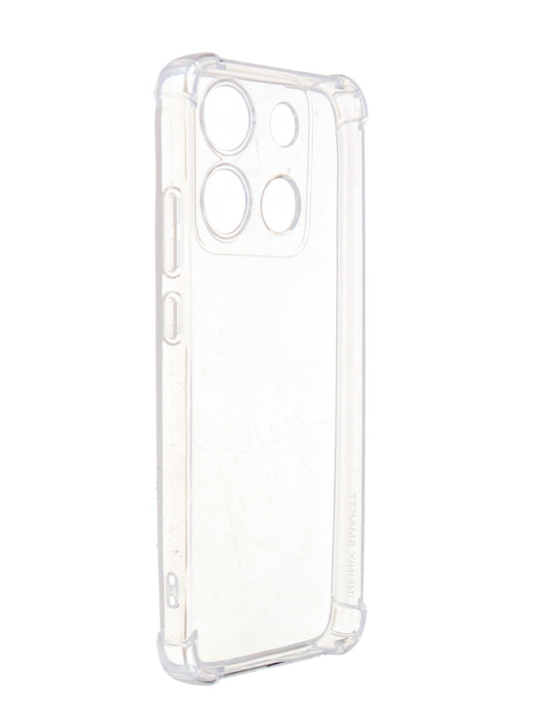 Чехол iBox для Infinix Smart 7 Plus Crystal с усиленными углами Silicone Transparent УТ000036136