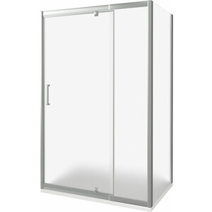 Душевой уголок Good Door Orion WTW-PD+SP 145-135x90 матовый Grape, хром