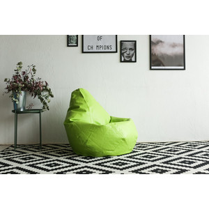 Кресло-мешок DreamBag Салатовая экокожа XL 125x85