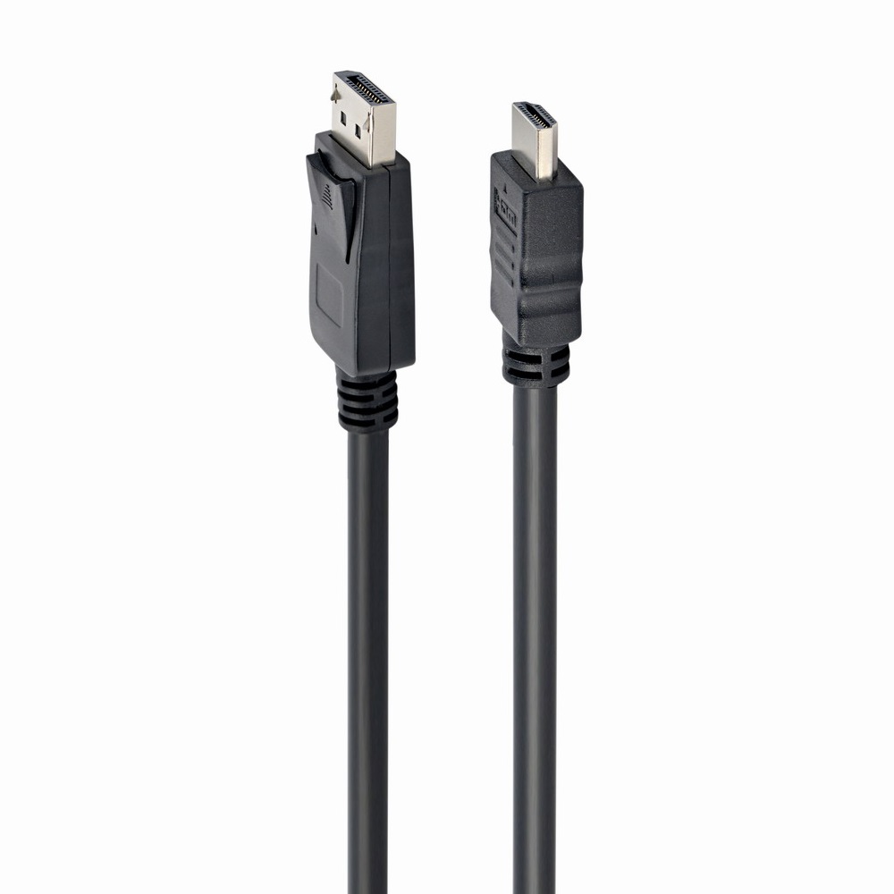 Кабель Gembird Cablexpert DisplayPort to HDMI 20M/19M 7.5m Black CC-DP-HDMI-7.5M