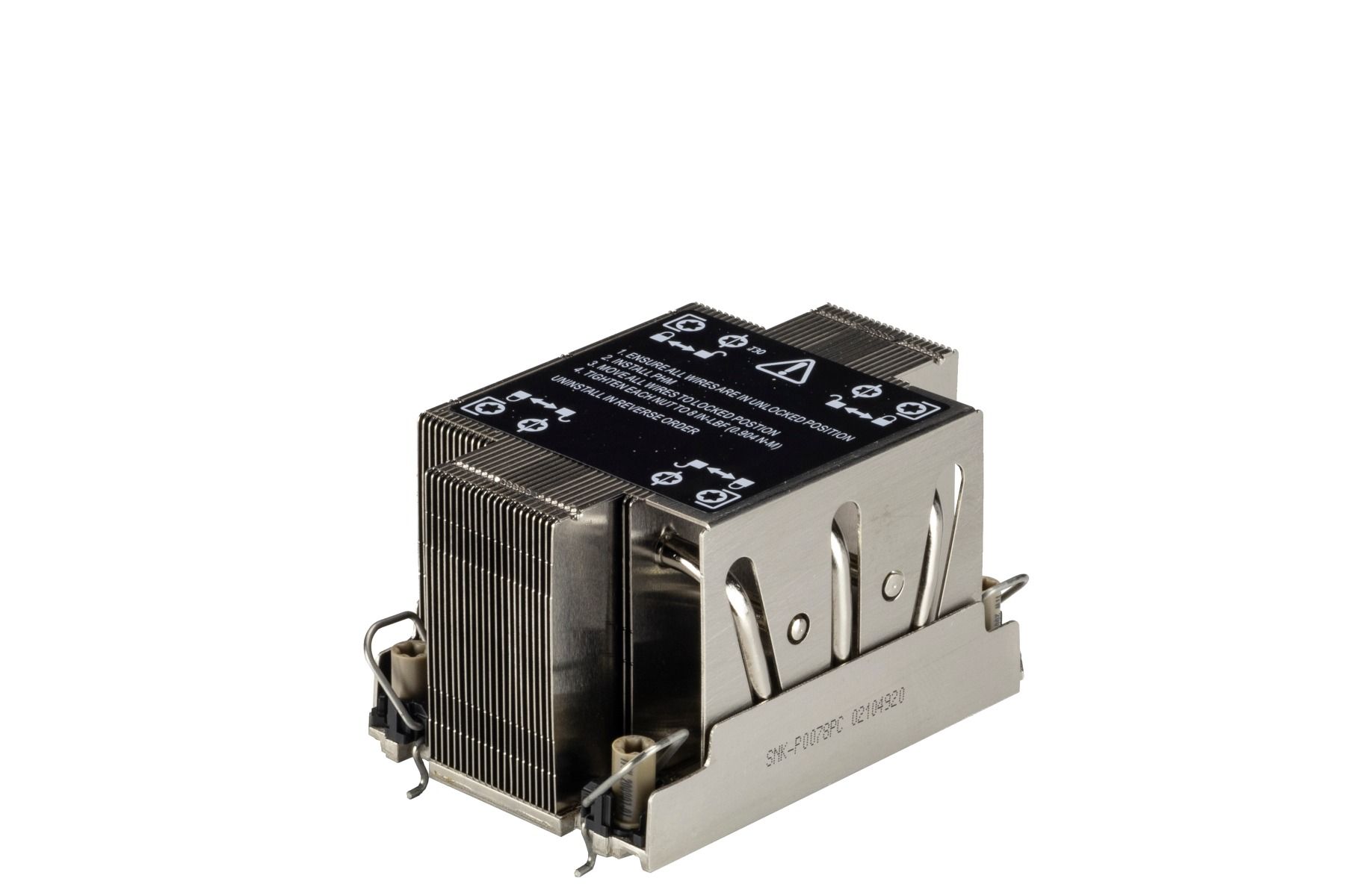 Радиатор Supermicro, Socket 4189, 2U Passive, (SNK-P0078PC)