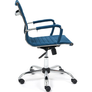 Компьютерное кресло TetChair Urban-low флок, синий 32