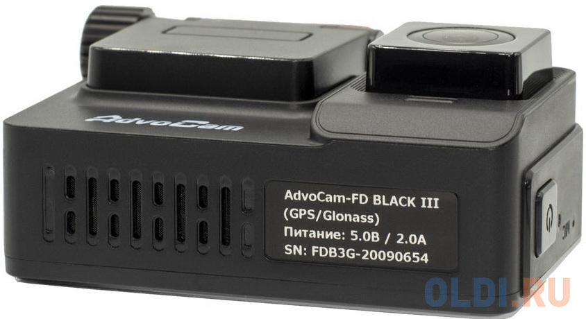 Видеорегистратор AdvoCam FD Black III GPS/GLONASS черный 1080x1920 1080p 155гр. GPS NT96672