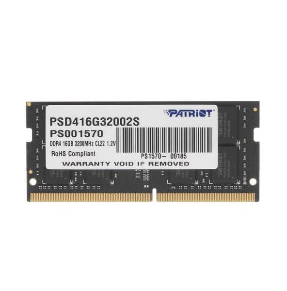 Память оперативная DDR4  Patriot Signature 16Gb 3200Mhz PSD416G32002S) в Москвe