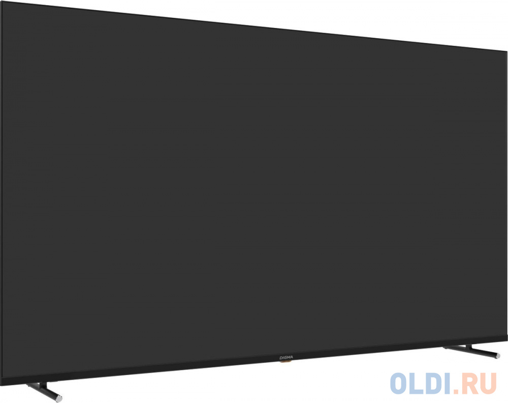 Телевизор LED Digma 65" DM-LED65UBB33 Яндекс.ТВ Frameless черный 4K Ultra HD 60Hz DVB-T DVB-T2 DVB-C DVB-S DVB-S2 USB WiFi Smart TV