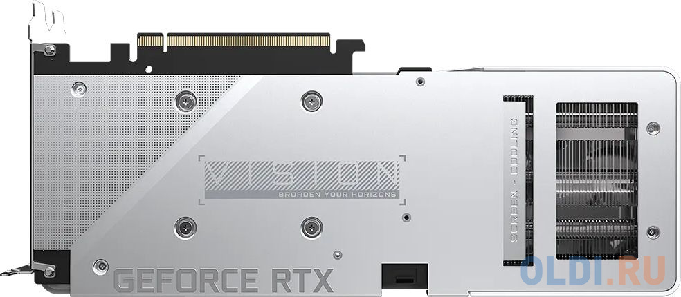 Видеокарта Gigabyte PCI-E 4.0 GV-N3060VISION OCV2-12GD NVIDIA GeForce RTX 3060 12288Mb 192 GDDR6 1837/15000 HDMIx2 DPx2 HDCP Ret