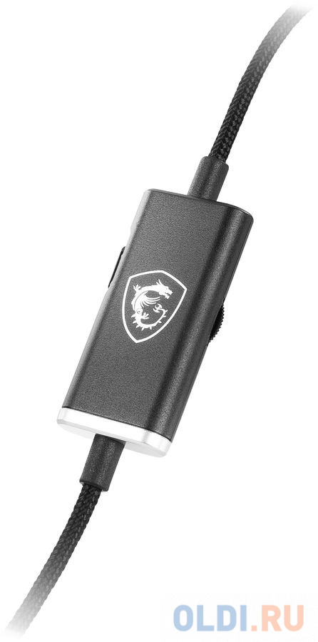 Наушники с микрофоном MSI Immerse GH20 черный 1.5м накладные оголовье (S37-2101060-SV)