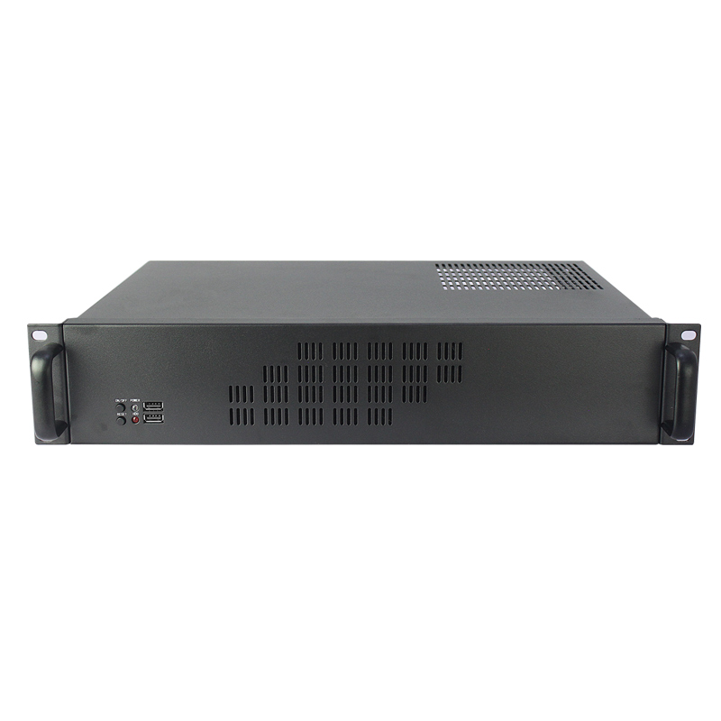 Корпус Mastero 2U300, mATX, 2U RM, без БП, черный (MST-2U-300)