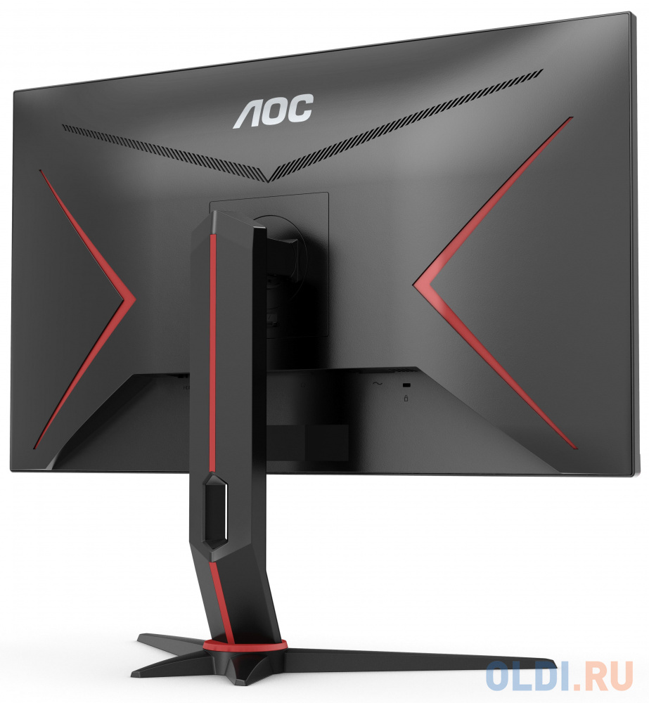 Монитор 28" AOC U28G2XU черный красный IPS 3840x2160 370 cd/m^2 1 ms HDMI DisplayPort Аудио USB