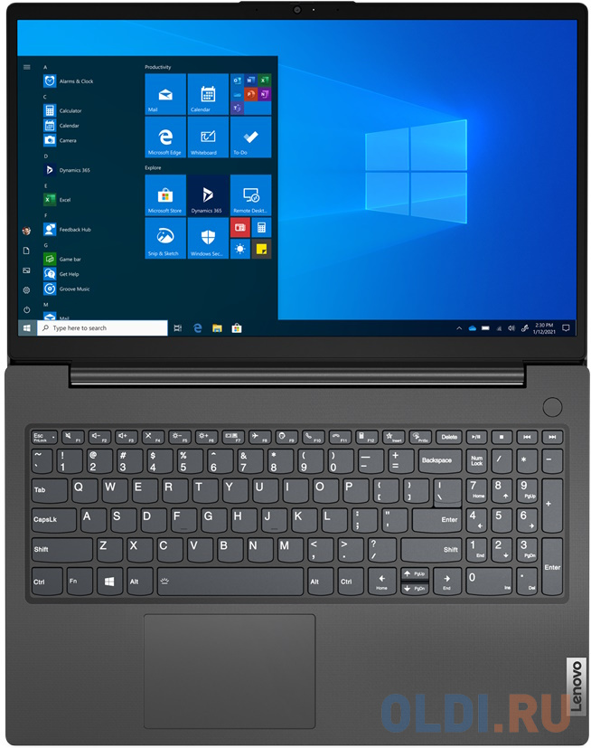 Ноутбук Lenovo V15 G2 IJL Celeron N4500 4Gb SSD256Gb Intel UHD Graphics 15.6" TN FHD (1920x1080) noOS black WiFi BT Cam (82QY00PHUE)