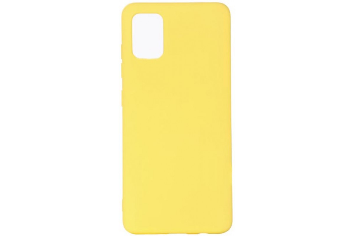 Чехол-накладка Red Line Ultimate для смартфона Samsung Galaxy A01 Core/M01 Core, силикон, желтый (УТ000022352)