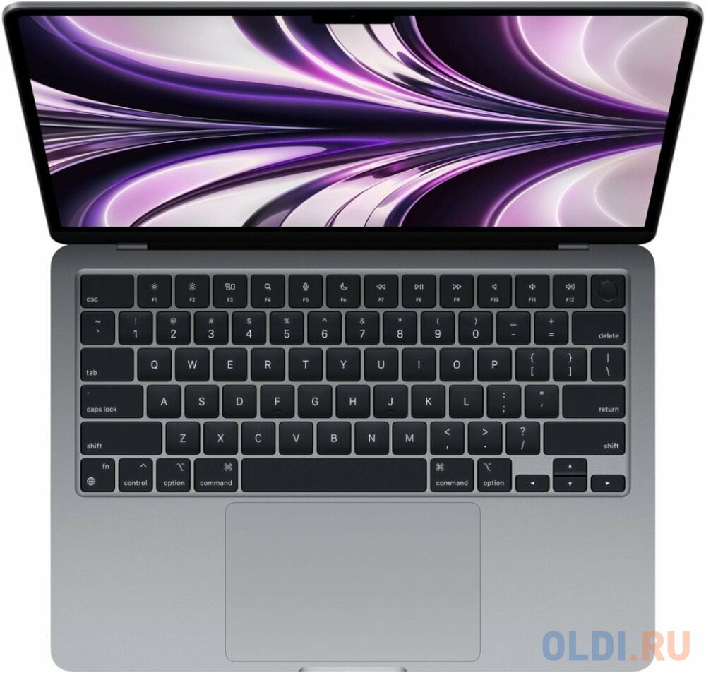 Ноутбук Apple MacBook Air A2681 M2 8 core 16Gb SSD256Gb/8 core GPU 13.6" IPS (2560x1664) Mac OS grey space WiFi BT Cam (Z15S0059E)