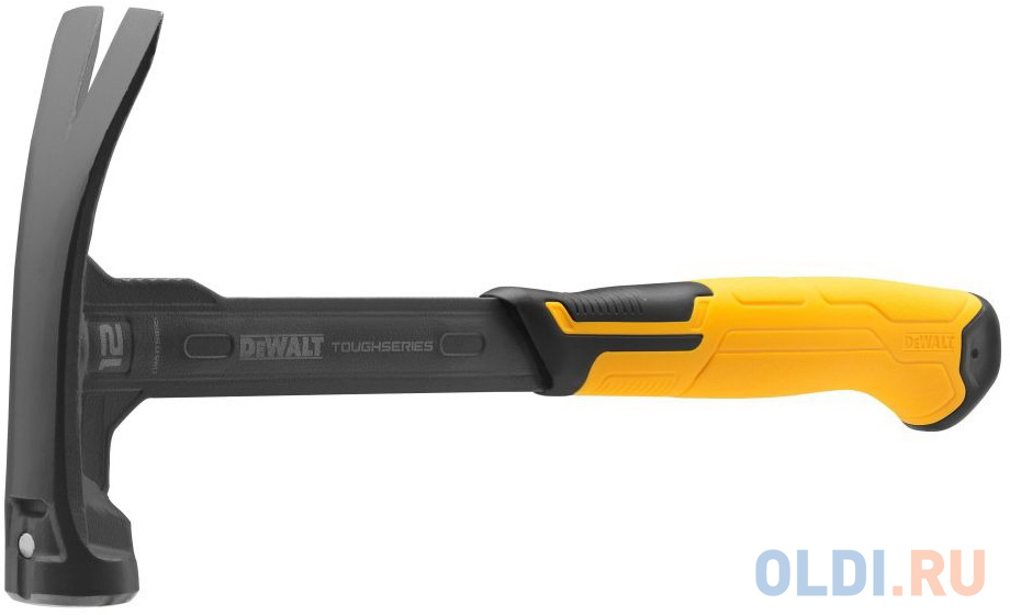 Молоток DeWALT RIP-CLAW, вес 340г, с прямым гвоздодером, 370мм (DWHT51135-0)