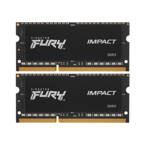 Память оперативная DDR3L Kingston Fury Impact 16GB 1866MHz (KF318LS11IBK2/16) в Москвe